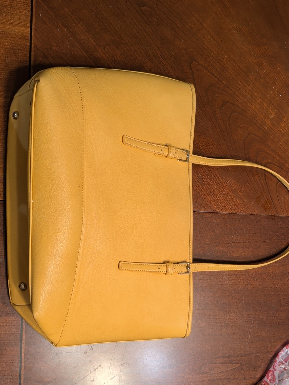Faux Leather Tote Bag Tote0